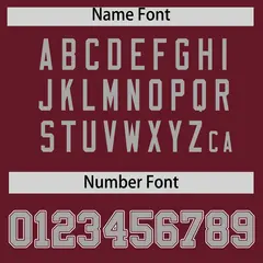 Maroon Classic Baseball Jersey 4