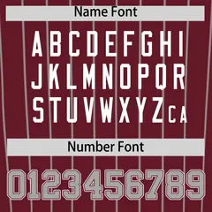 Maroon Gray Stripe Fashion Baseball Jersey 4