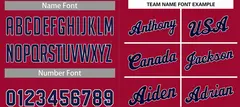 Maroon Navy-White Classic Basketball Uniform Jersey 4