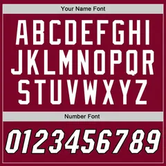 Maroon Red-Crimson Classic Sets Basketball Jersey 4