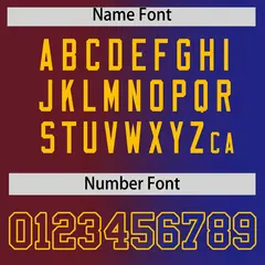 Maroon Royal Two Tone Gradient Fashion Baseball Jersey 4