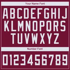 Maroon White Classic Fashion Sportwear Basketball Jersey 3