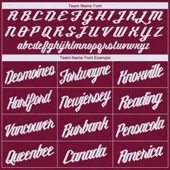 Maroon White Classic Fashion Sportwear Basketball Jersey 4