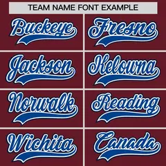 Maroon White Royal Classic Baseball Uniform 4