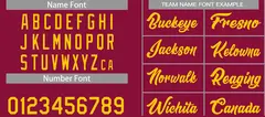 Maroon Yellow Classic Heal Sports Basketball Jersey 4