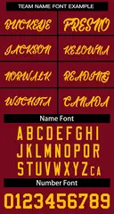Maroon Yellow Classic Team Basketball Jersey 3