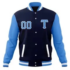 Men's Cotton Blend Varsity Letterman Baseball Jacket 13