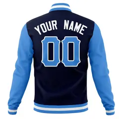 Men's Cotton Blend Varsity Letterman Baseball Jacket 14