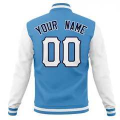 Men's Cotton Blend Varsity Letterman Baseball Jacket 22