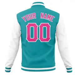 Men's Cotton Blend Varsity Letterman Baseball Jacket 30