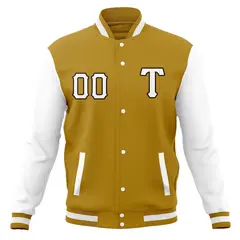 Men's Cotton Blend Varsity Letterman Baseball Jacket 37