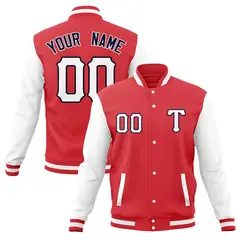 Men's Cotton Blend Varsity Letterman Baseball Jacket 41
