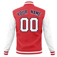 Men's Cotton Blend Varsity Letterman Baseball Jacket 46