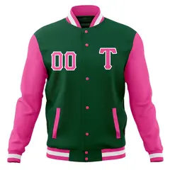 Men's Cotton Blend Varsity Letterman Baseball Jacket 53