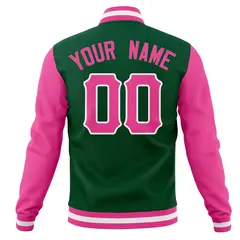 Men's Cotton Blend Varsity Letterman Baseball Jacket 54