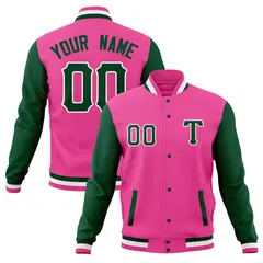 Men's Cotton Blend Varsity Letterman Baseball Jacket 57