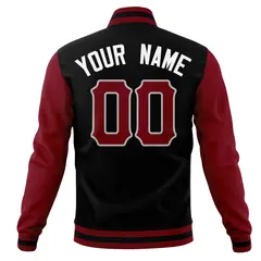 Men's Cotton Blend Varsity Letterman Baseball Jacket 6