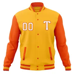 Men's Cotton Blend Varsity Letterman Baseball Jacket 69