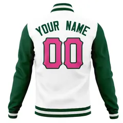 Men's Cotton Blend Varsity Letterman Baseball Jacket 79