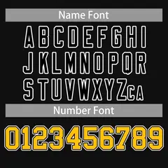 Mesh Football Jersey Stitched Name and Number 4