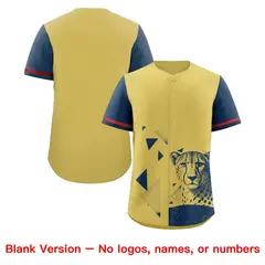 Midnight Blue Old Gold Raptor Series Raglan Baseball Jersey 8