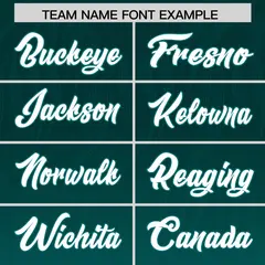 Midnight Green Aqua Gradient Outdoor Football Jersey 3
