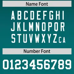Midnight Green Aqua Gradient Outdoor Football Jersey 4