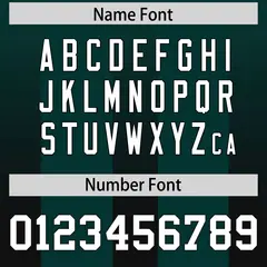 Midnight Green Black Gradient Vertical Stripe Football Jersey 4