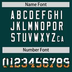 Midnight Green Black Ice Cream Helmet Pattern Hockey Jersey 4