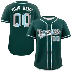 Midnight Green Demiboy Pride Month Baseball Jersey 1