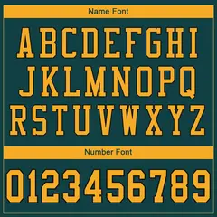 Midnight Green Gold-Black Mesh Football Jersey 3
