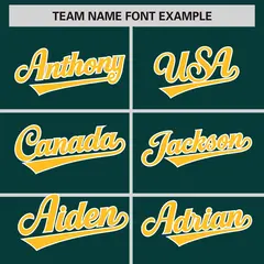 Midnight Green Gold-White Color Block Varsity Letterman Jacket 3