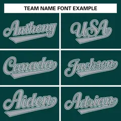 Midnight Green Gray-White Varsity Full-Snap Letterman Jacket 5