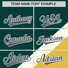 Midnight Green Khaki Raglan Varsity Full-Snap Letterman Baseball Jacket 3