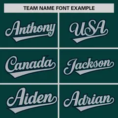 Midnight Green Navy Pinstripe Raglan Baseball Jersey 3