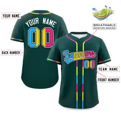 Midnight Green Pansexuality Pride Month Baseball Jersey 2