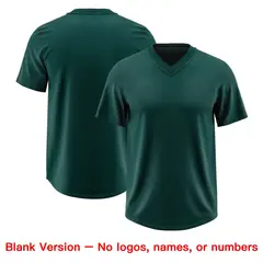 Midnight Green Pink Sequin Lettering Football Jersey 7