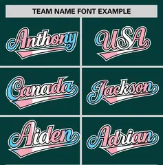 Midnight Green Powder Blue Transgender Pride Baseball Jersey 3