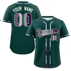 Midnight Green Pride Month Baseball Jersey 1