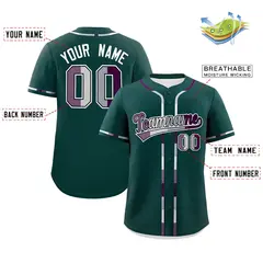 Midnight Green Pride Month Baseball Jersey 2