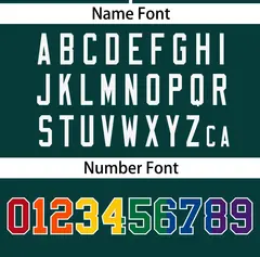 Midnight Green Rainbow Pride Month Raglan Baseball Jersey 4