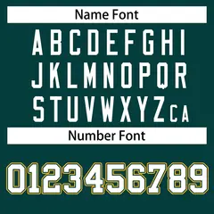 Midnight Green White Olive-Gold Classic Hockey Jersey 4