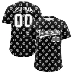 Multi Color Halloween Baseball Jersey
