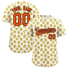 Multi Color Halloween Baseball Jersey
