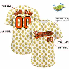 Multi Color Halloween Baseball Jersey 2