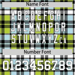Multi Color Plaid Authentic Baseball Jersey 4