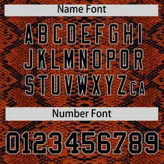 Multi Color Snakeskin Pattern Baseball Jersey 4