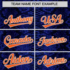 Multi Color Snakeskin Pattern Baseball Jersey 3
