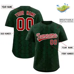 Multi Color Snakeskin Pattern Baseball Jersey 2