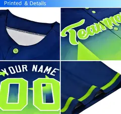 Multi Color Split Fluid Fashion Authentic Baseball Jersey 6